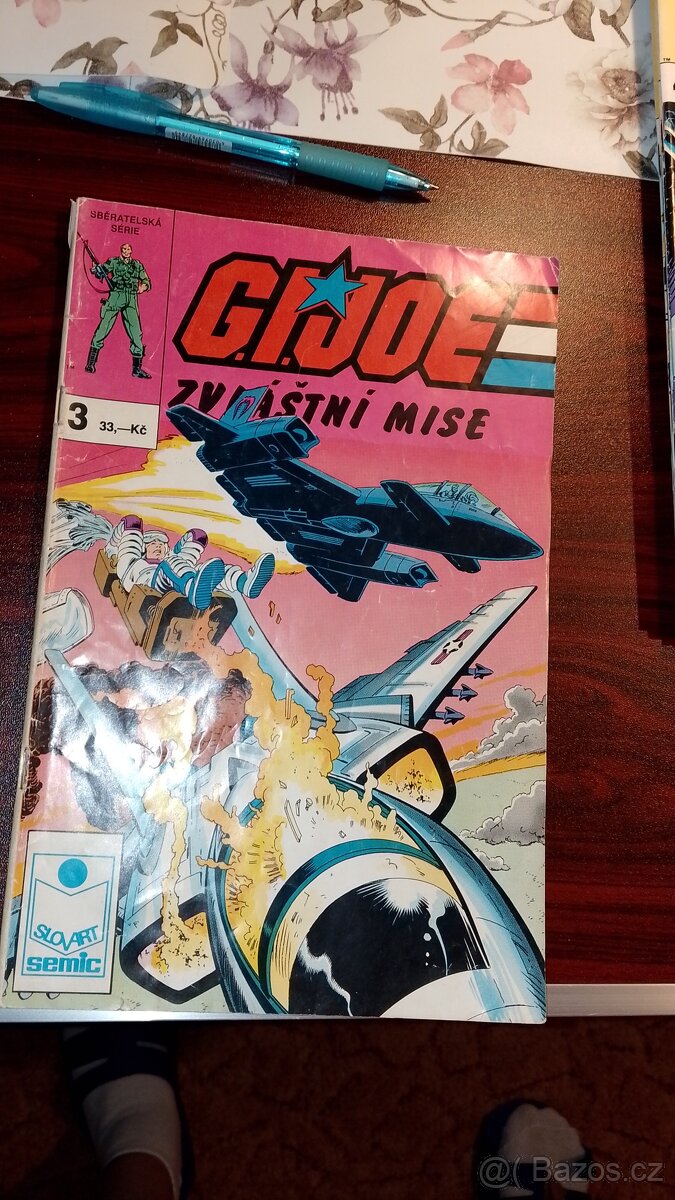 G.I.JOE 5kusu 1kus 600kč
