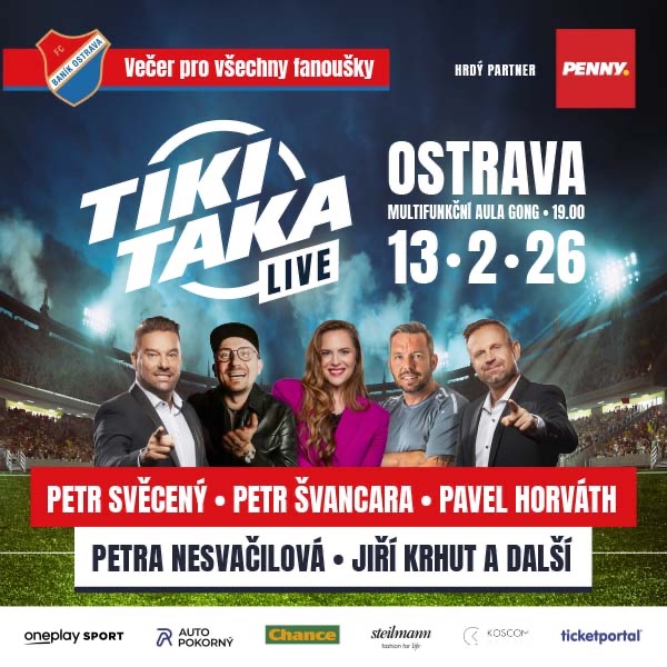 Vstupenky Tiki Taka Ostrava