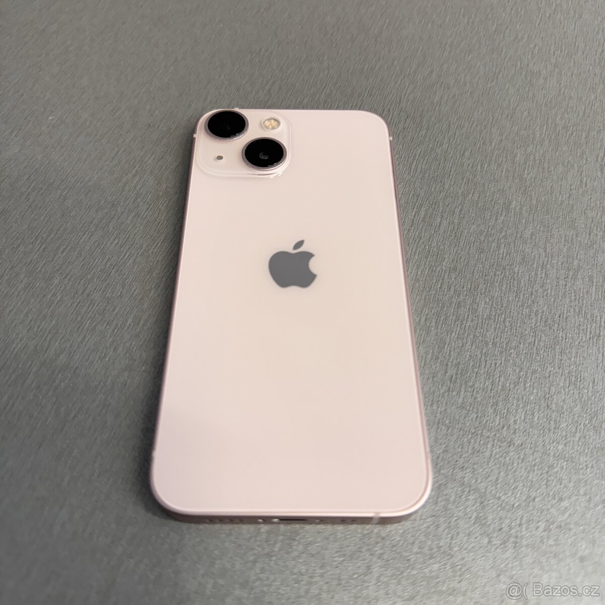 iPhone 13 mini 128GB růžový, pěkný stav, 12 měsíců záruka