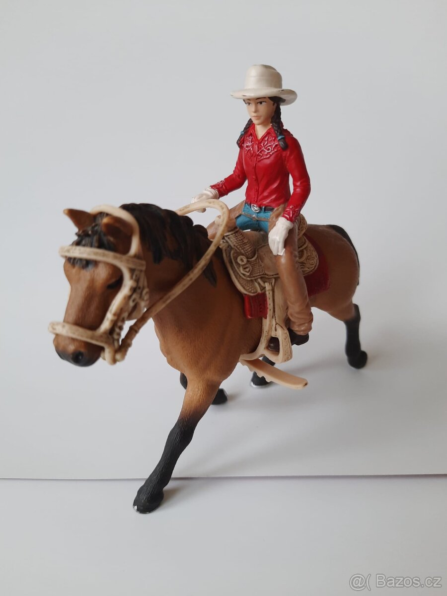 Schleich jezdkyně Amelia rodeo