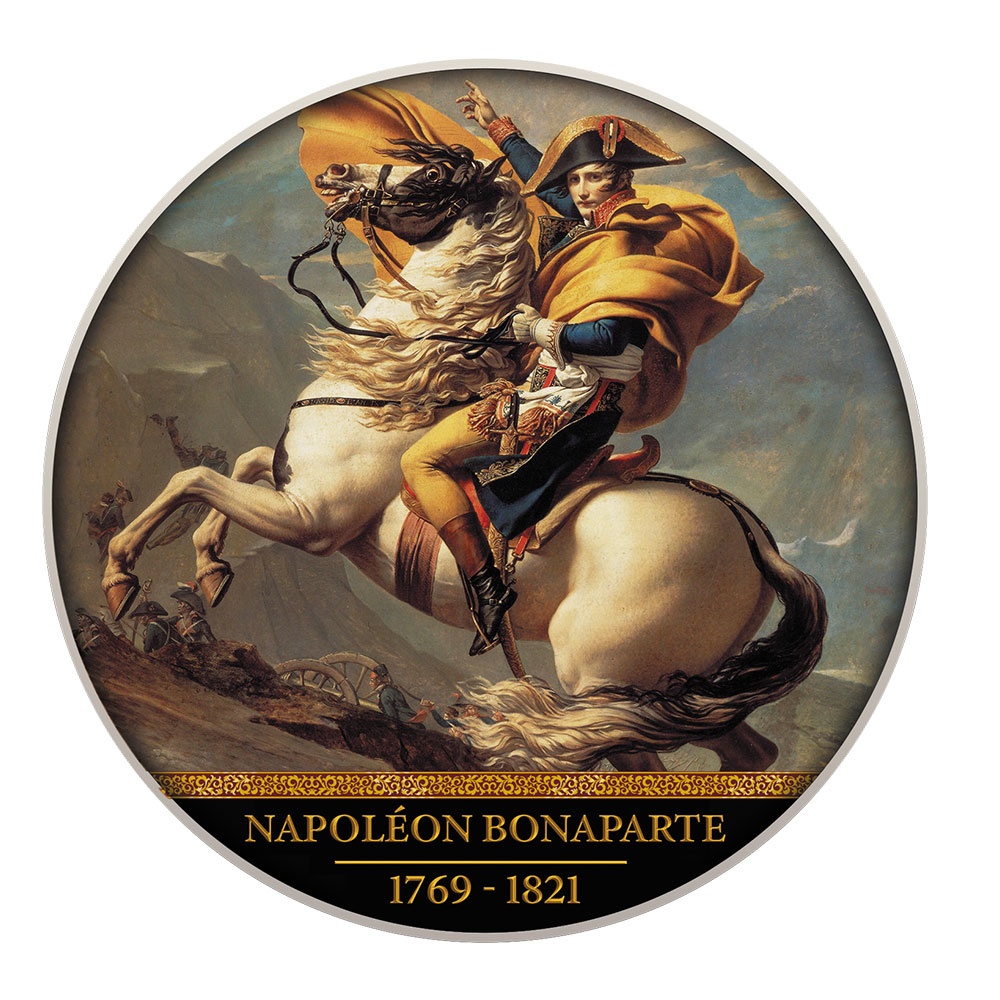 Stříbrná mince 500 Francs – Napoleon Bonaparte, 2021