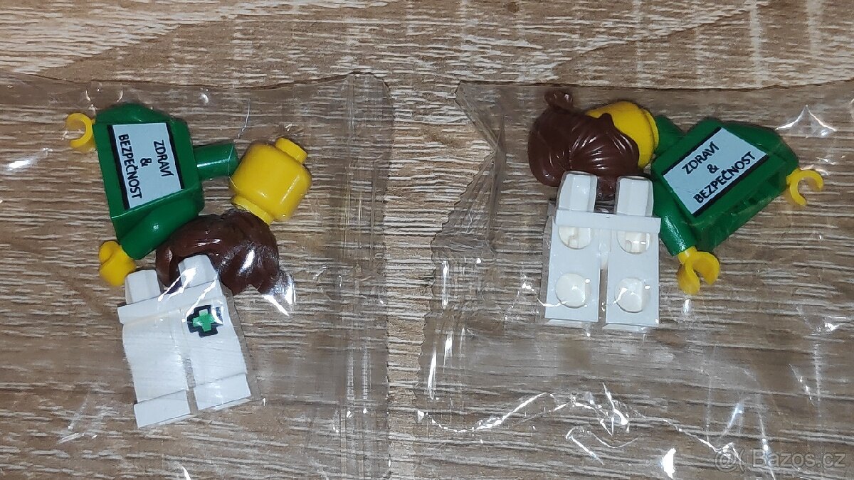 Lego minifigurka "Zdraví a bezpečnost"