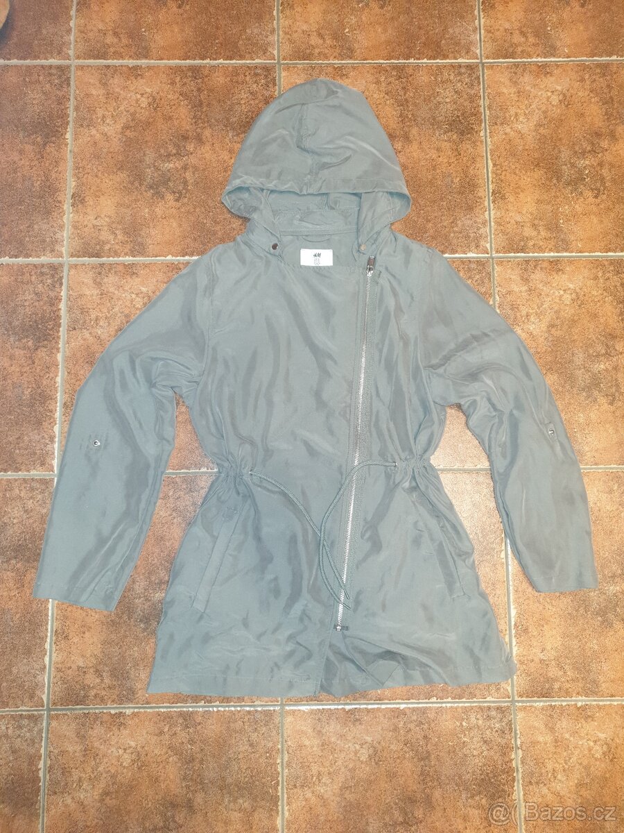 Tenký plášť H&M na jaro/léto/podzim vel.152 (11-12 let).