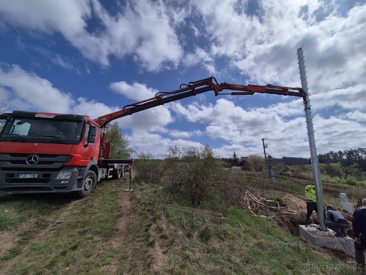 Mercedes actros 2646 hydraulická ruka