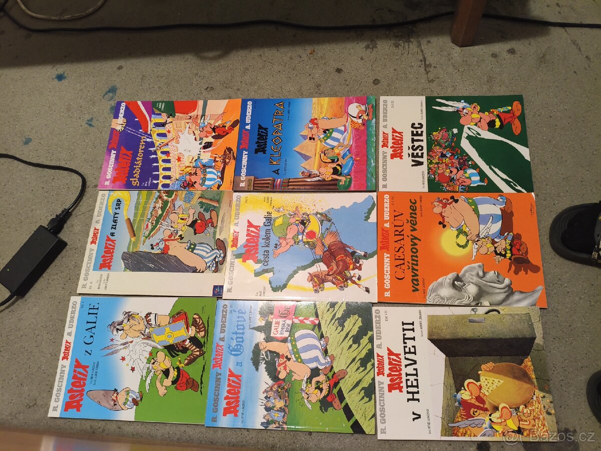 Asterix a Obelix komiksy díly 1-9