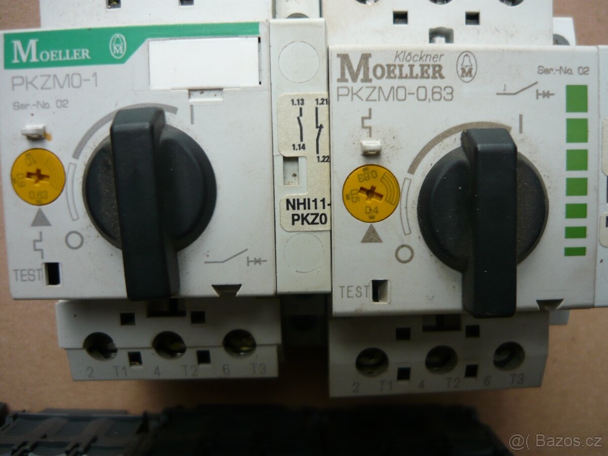 Motorový spouštěč PKZM0 MOELLER