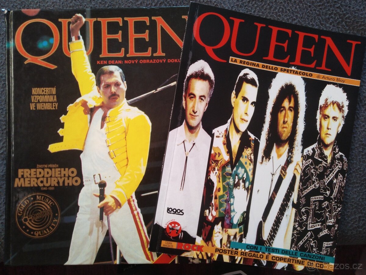Queen, Freddie Mercury knihy
