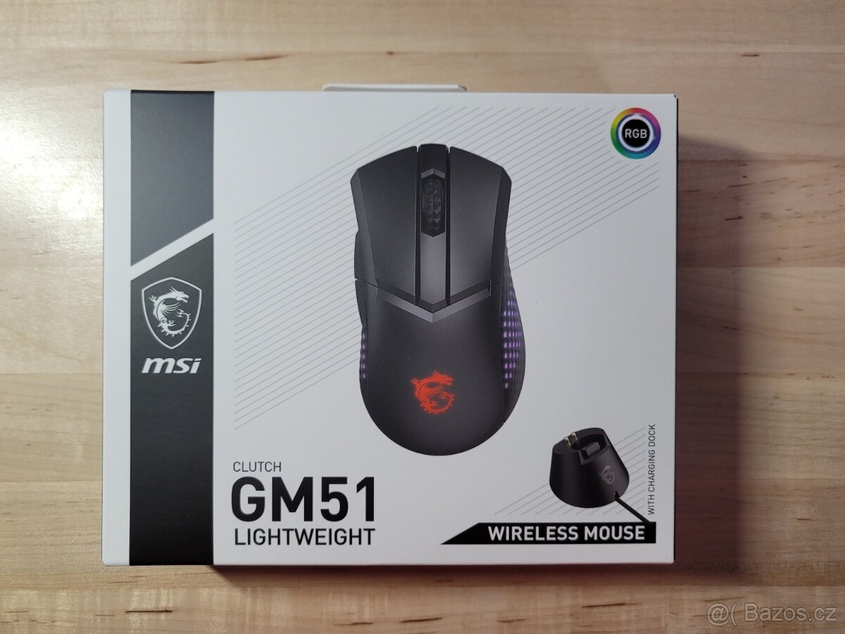 MSI CLUTCH GM51 Lightweight Wireless