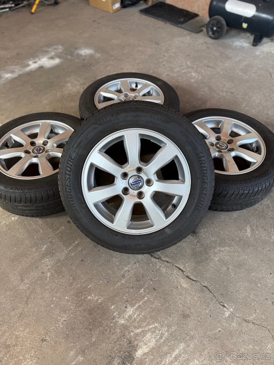 Originální alu kola Volvo 5x108 R16 - 205/60/16