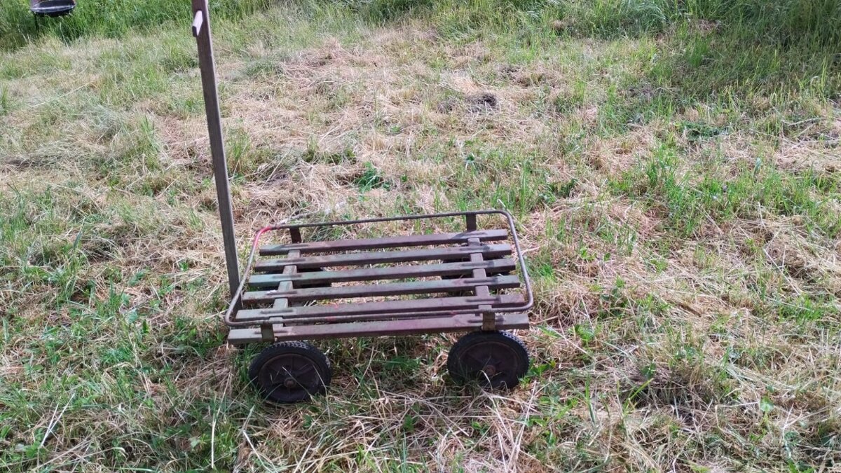 Starožitný ruční vozík