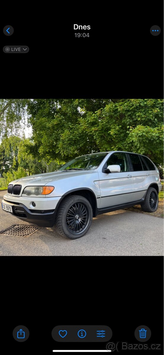 BMW X5 3.0i / LPG e53 MANUÁL 170kw