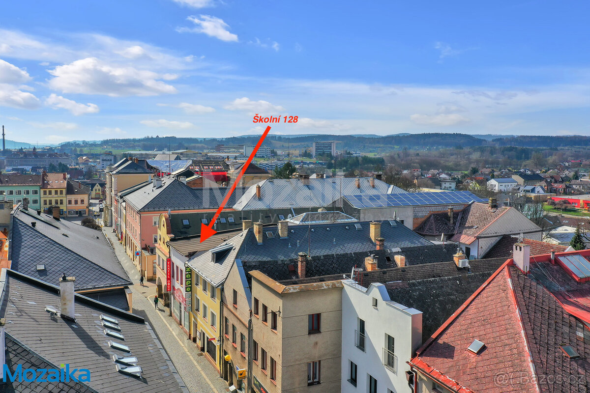 Nájemní dům s obrovským potenciálem rozvoje v Lanškrouně. Už