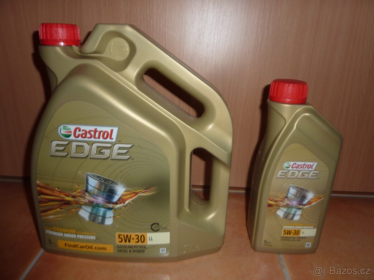Motorový olej Castrol EDGE 5W-30 LL Long life (originální ba