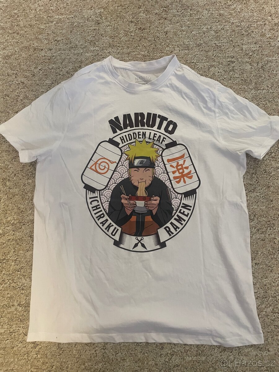 Tričko Naruto Ramen Anime a Reserved Pineapple M/L