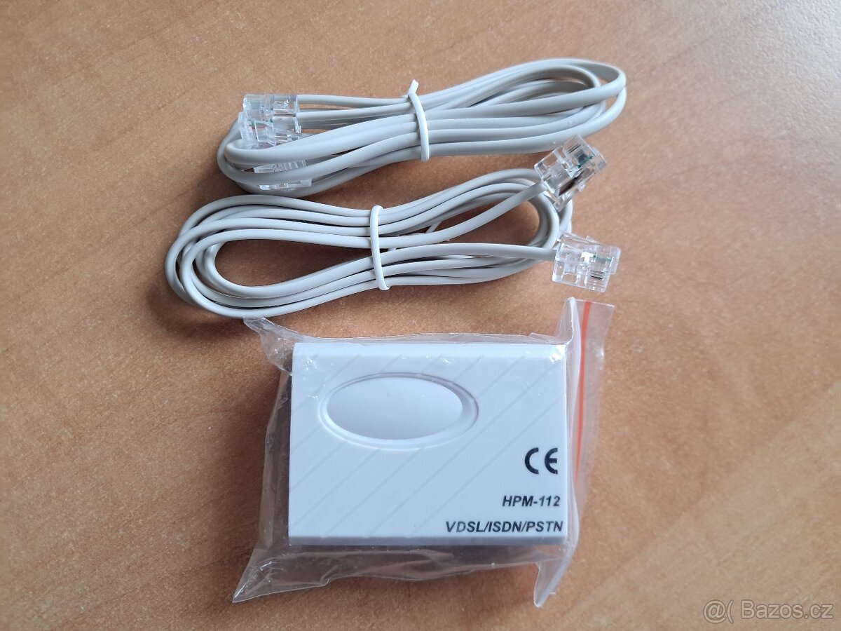 NOVÝ,NEROZBALENÝ Rozbočovač Splitter VDSL/ADSL Annex B