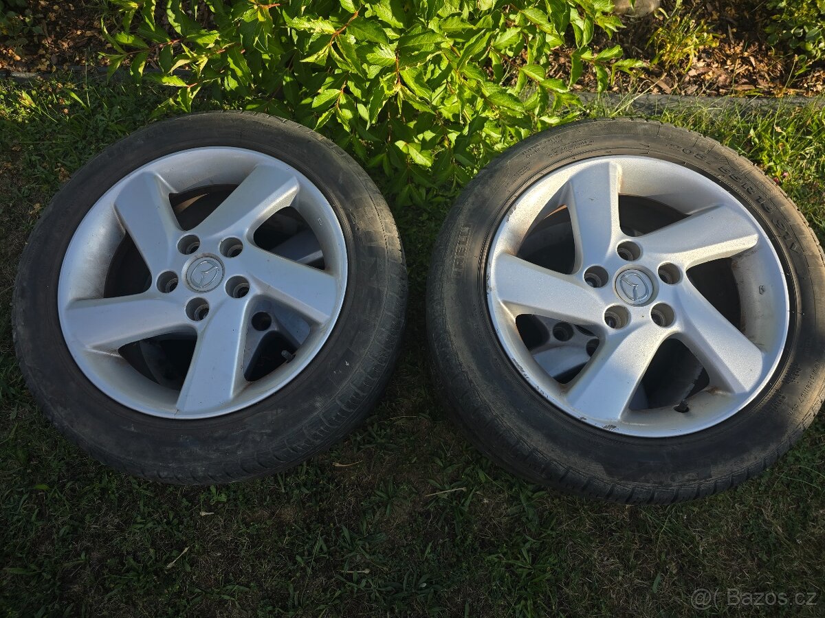 Kompletní Alu kola na mazda 6