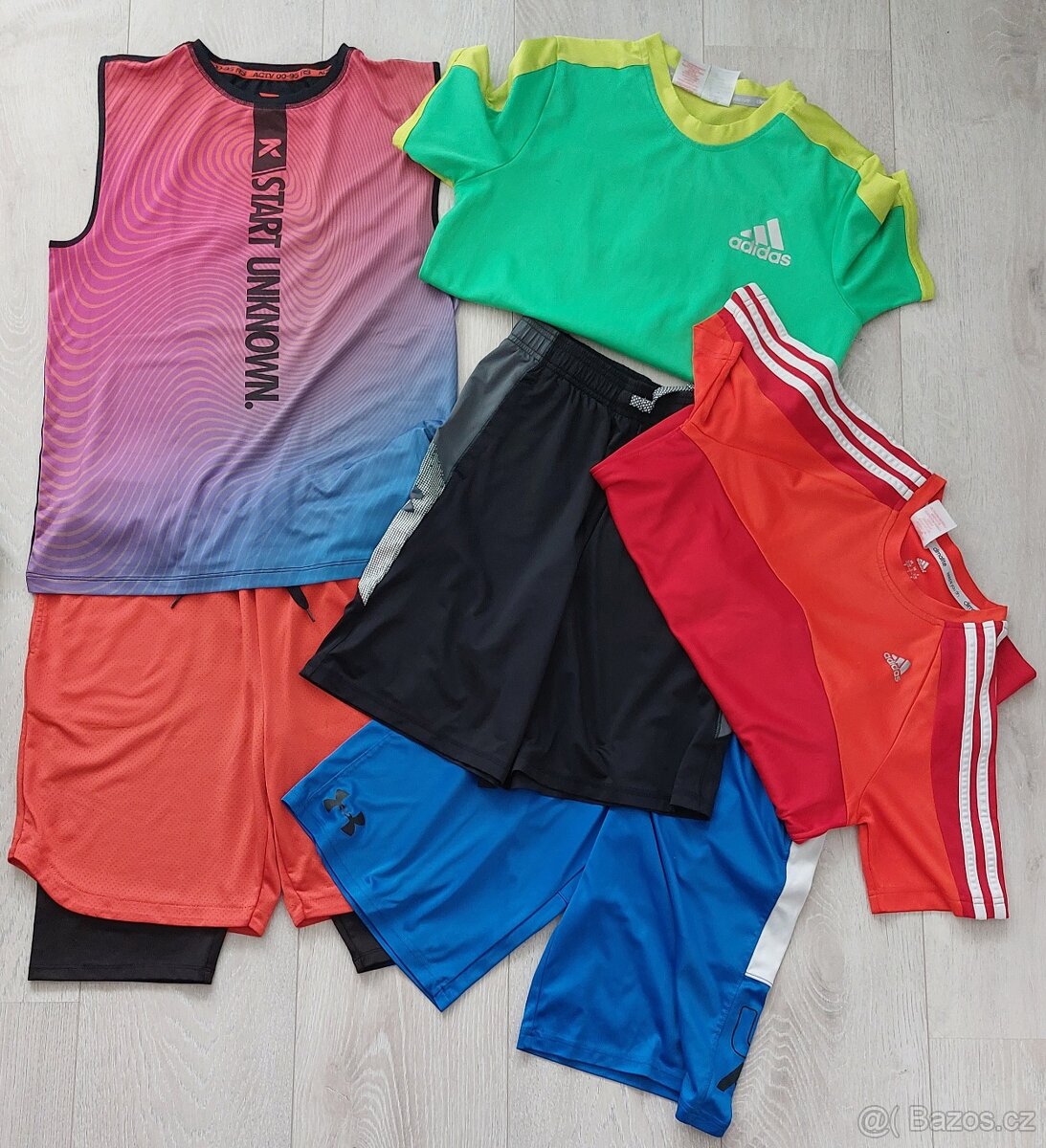 Chlapecké sportovní oblečení zn. Under Armour,  Adidas, Rese