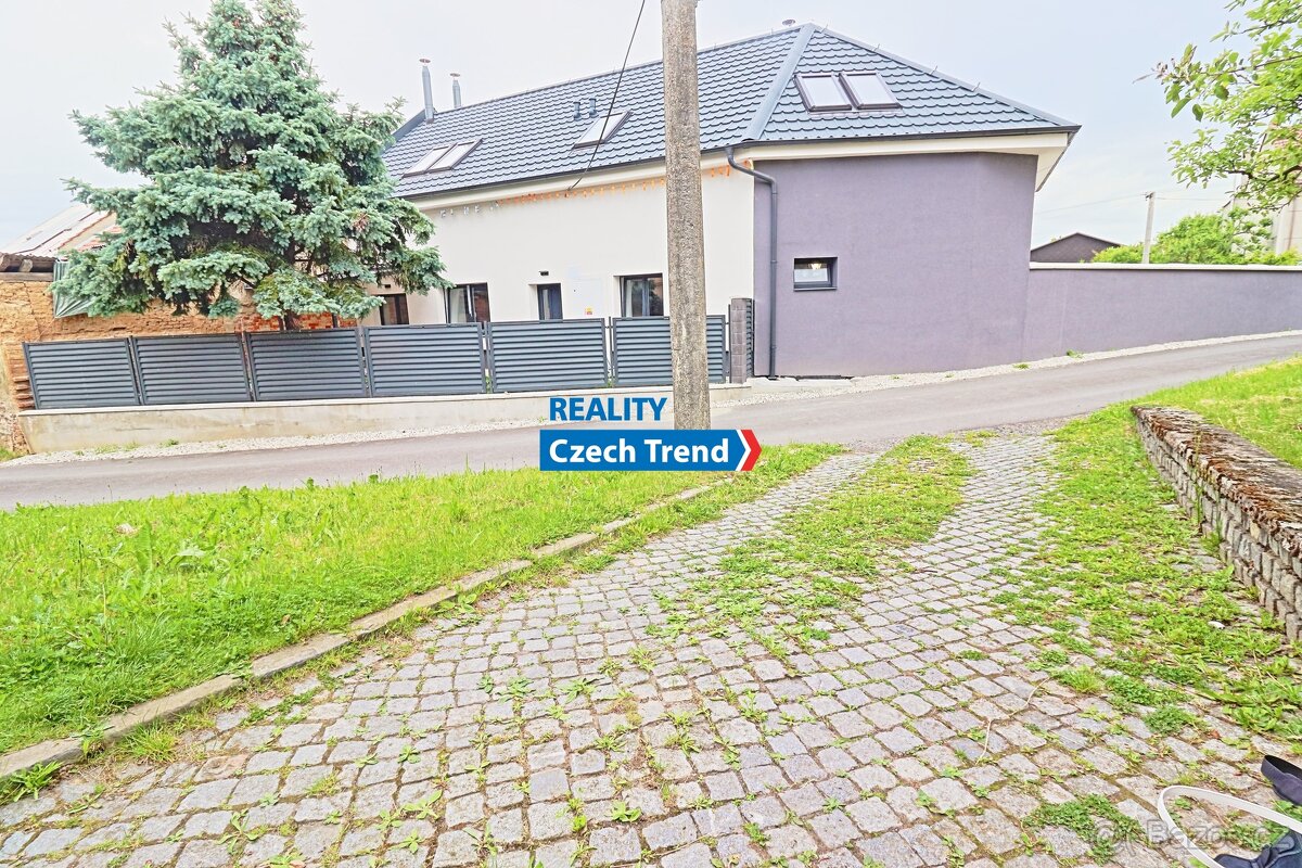 Prodej bytu 1+kk Tršice- Přestavlky, s plochou 31 m2 + teras