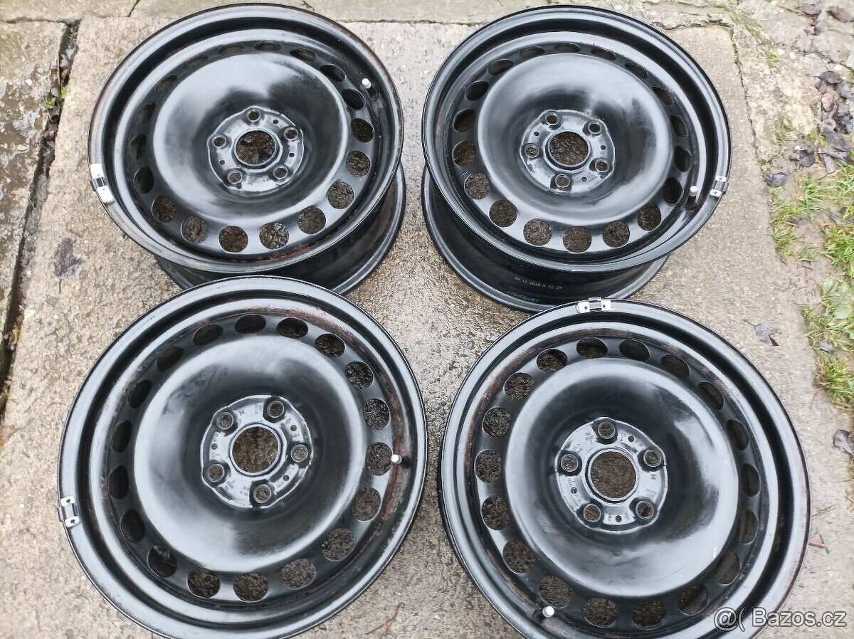Ocelové disky originál VW Tiguan r16 5x112