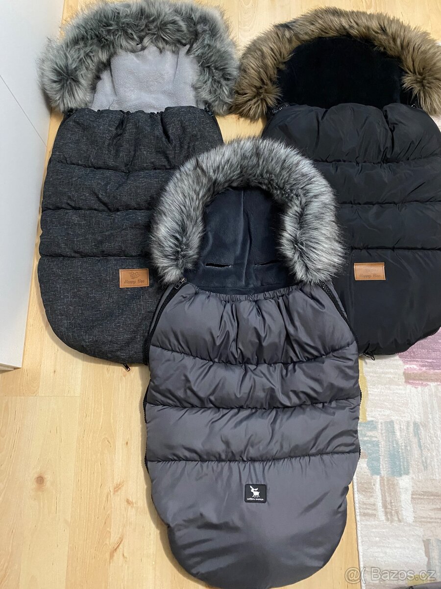 Zimní fusak/pytel Cottonmoose + Happy Bee