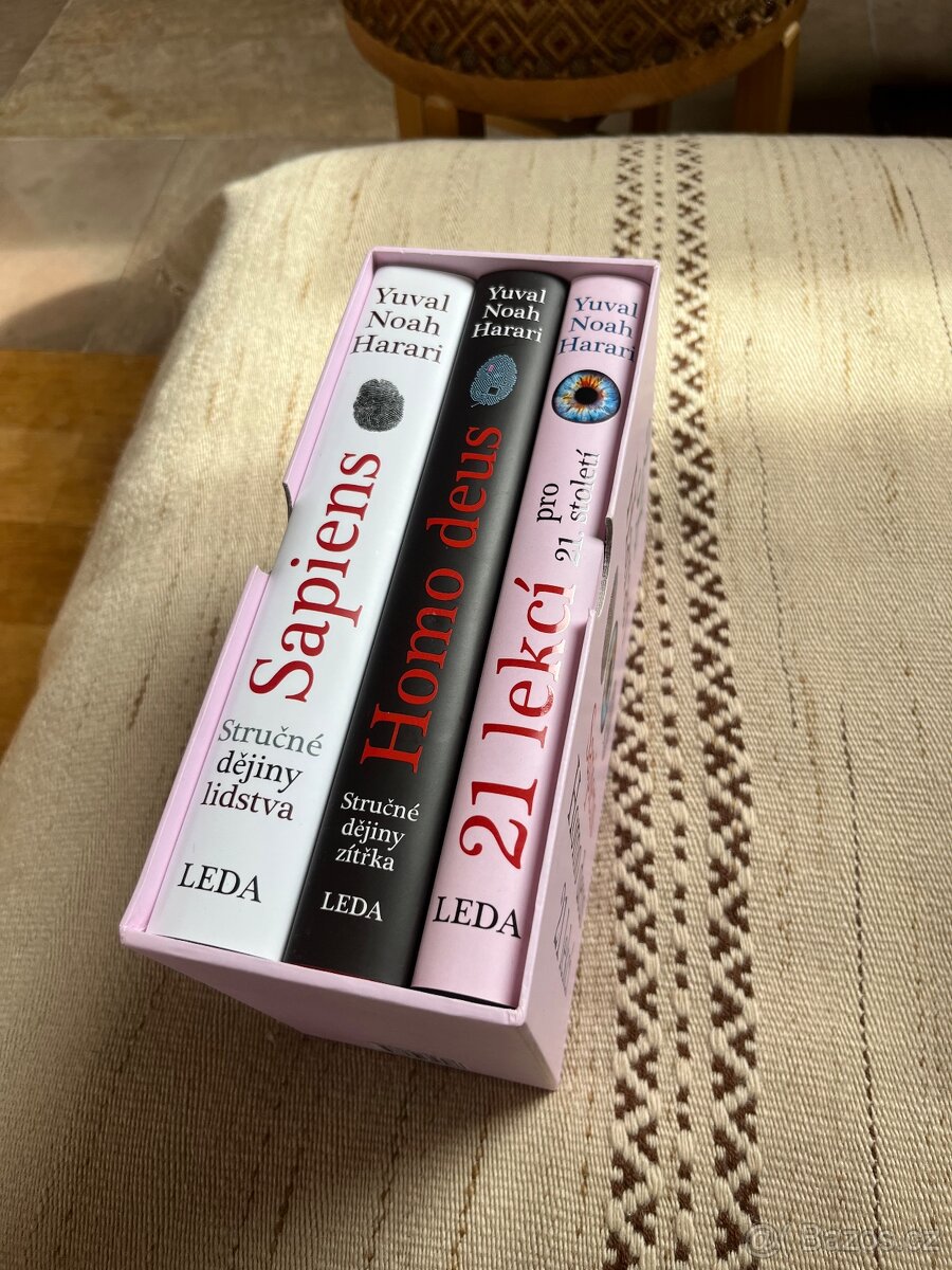 3x Harari v dárkovém boxu (Sapiens, Homo deus, 21 lekcí pro