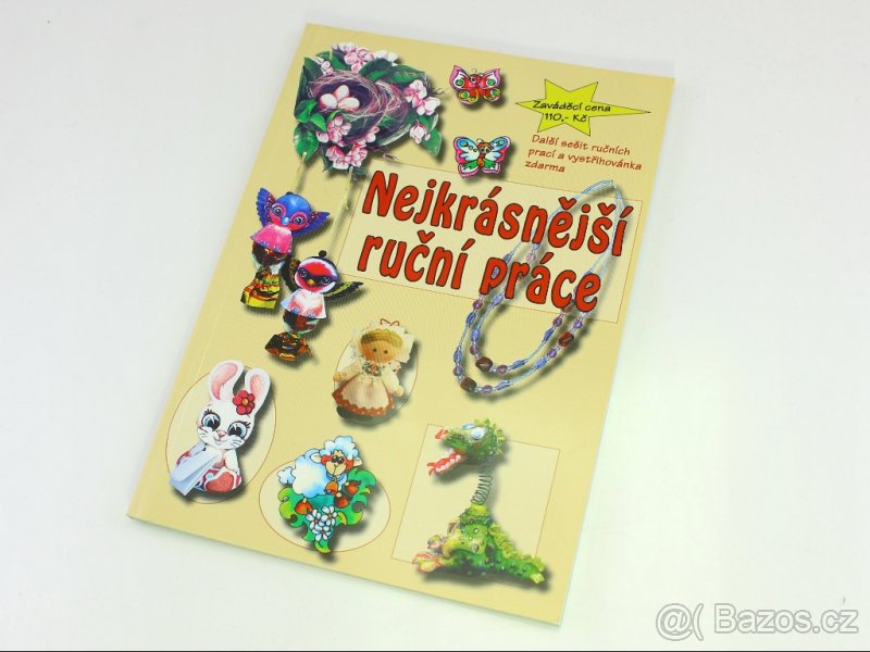 Sešit ručních prací Nejkrásnější ruční práce 80 stran