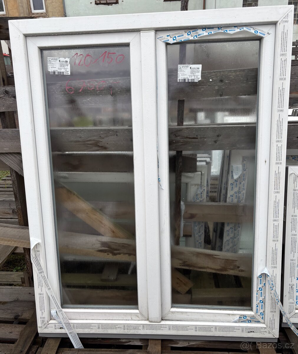 Prodám plastové okno 120x150