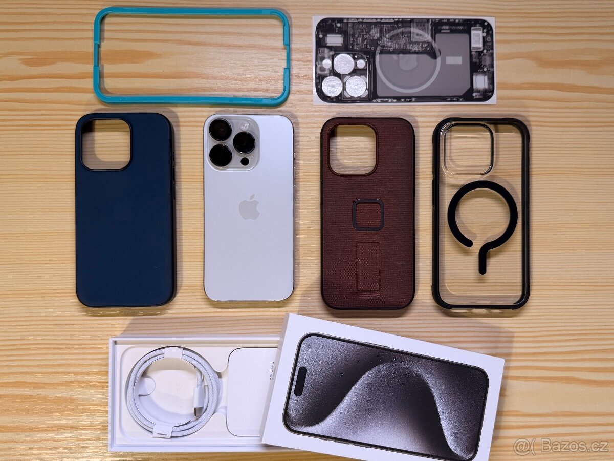 iPhone 15 PRO 256GB White Titanium