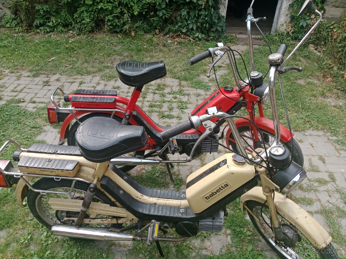 Prodám Babettu 210 a pionýra