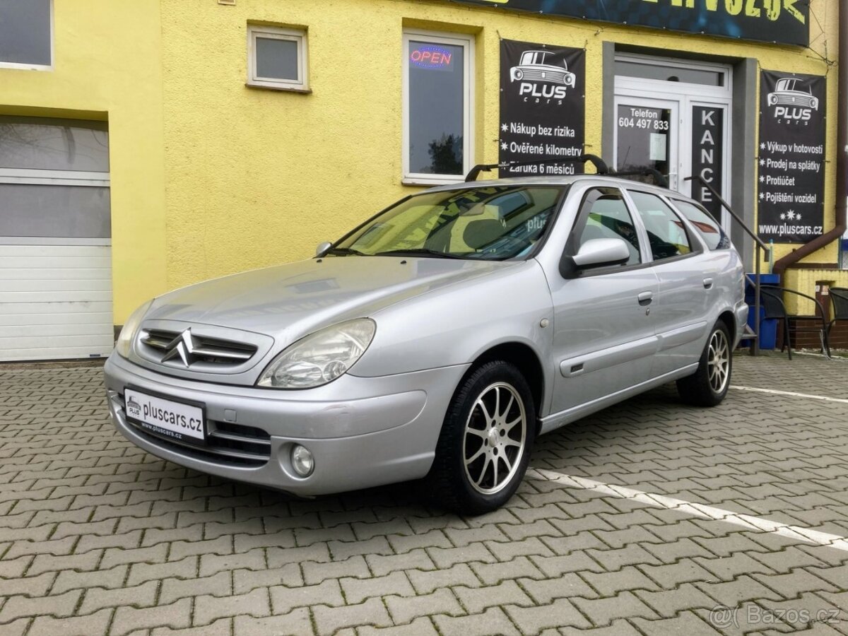 Citroën Xsara, 2,0HDi (66kW) Combi, alu kola, nové brzdy