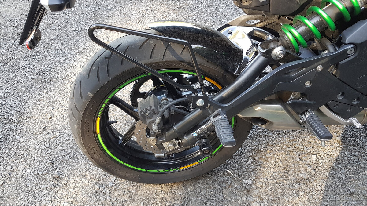 Kawasaki ER6 držáky bočních brašen