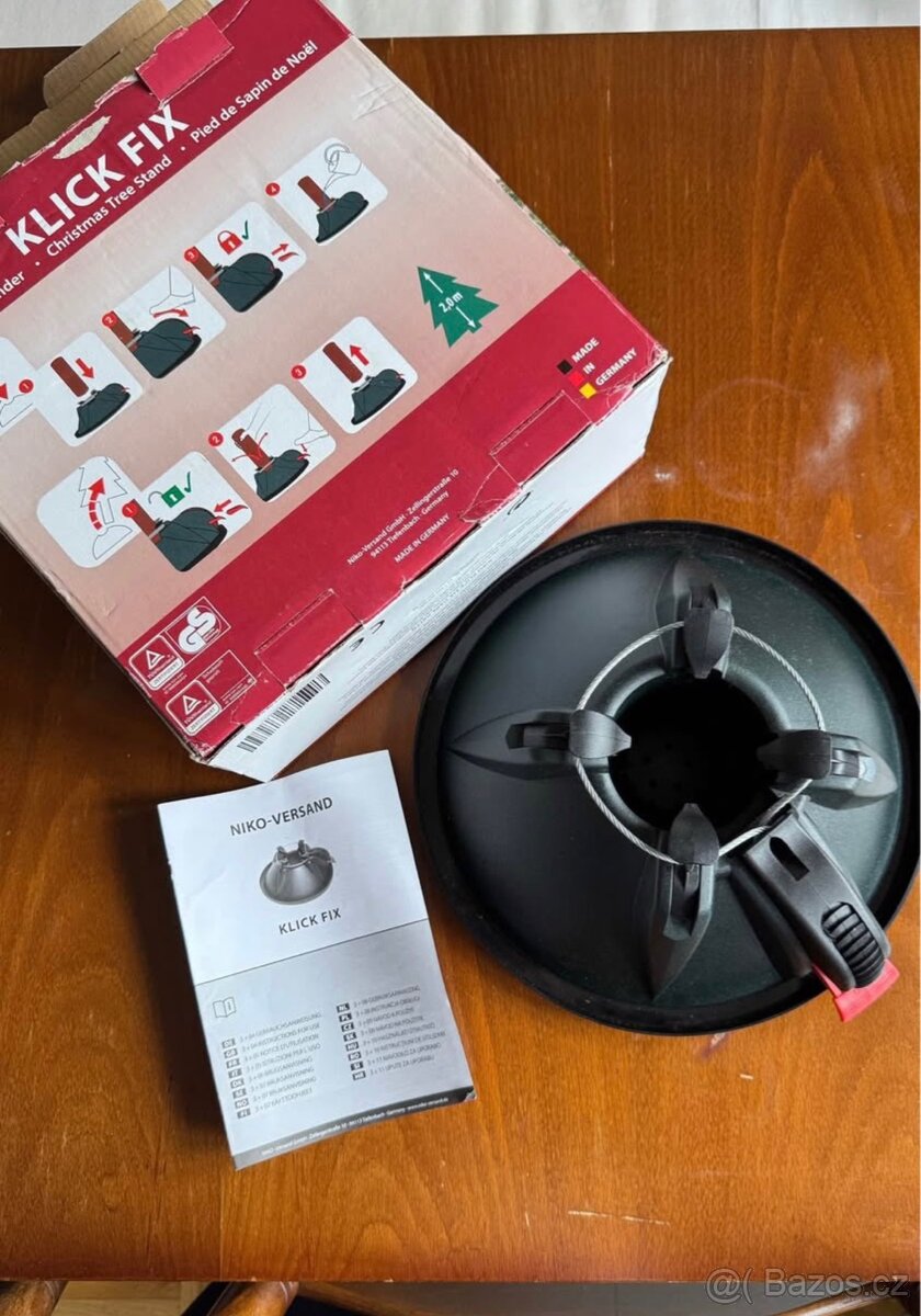 Stojan na vánoční stromeček