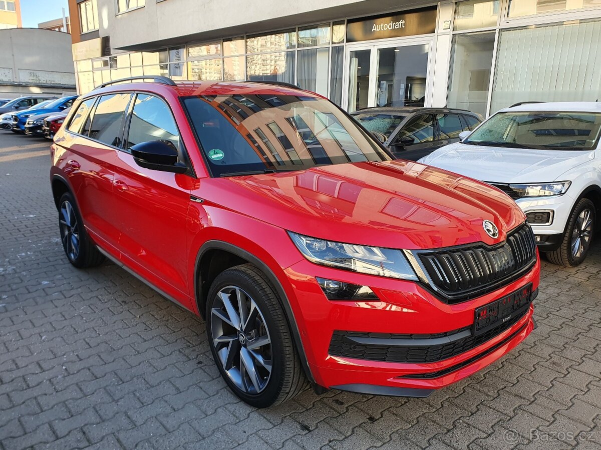 Škoda Kodiaq 2.0 TSI 140kW 4x4 Sportline - záruka Autodraft