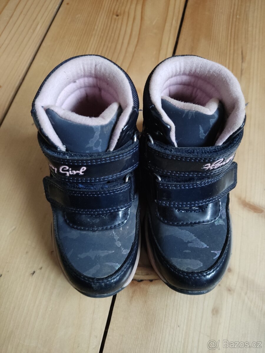 Holčičí boty podzim / zima vel. 22