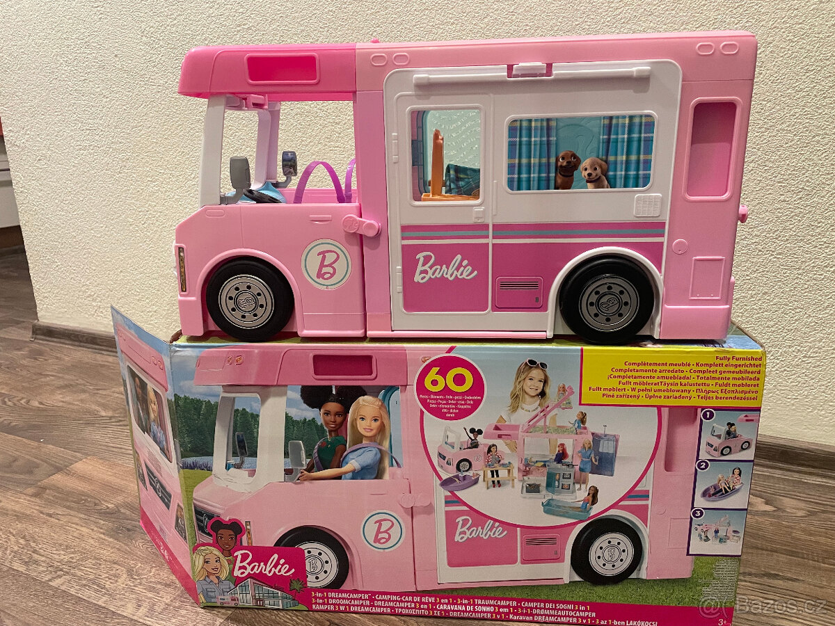 Mattel Barbie Karavan snů 3 v 1
