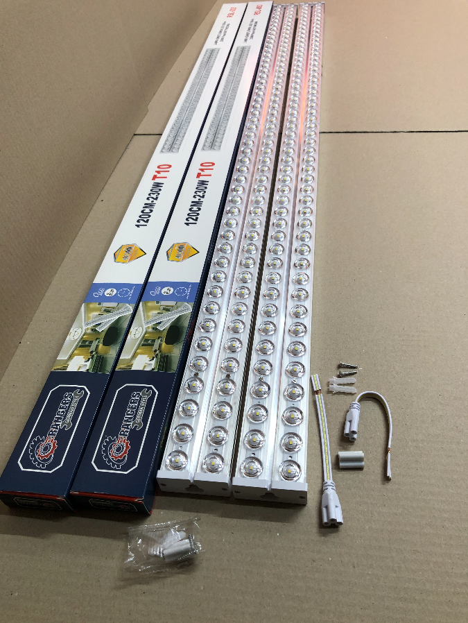 LED svítidla 60cm 120cm s čočkami 70W příkon