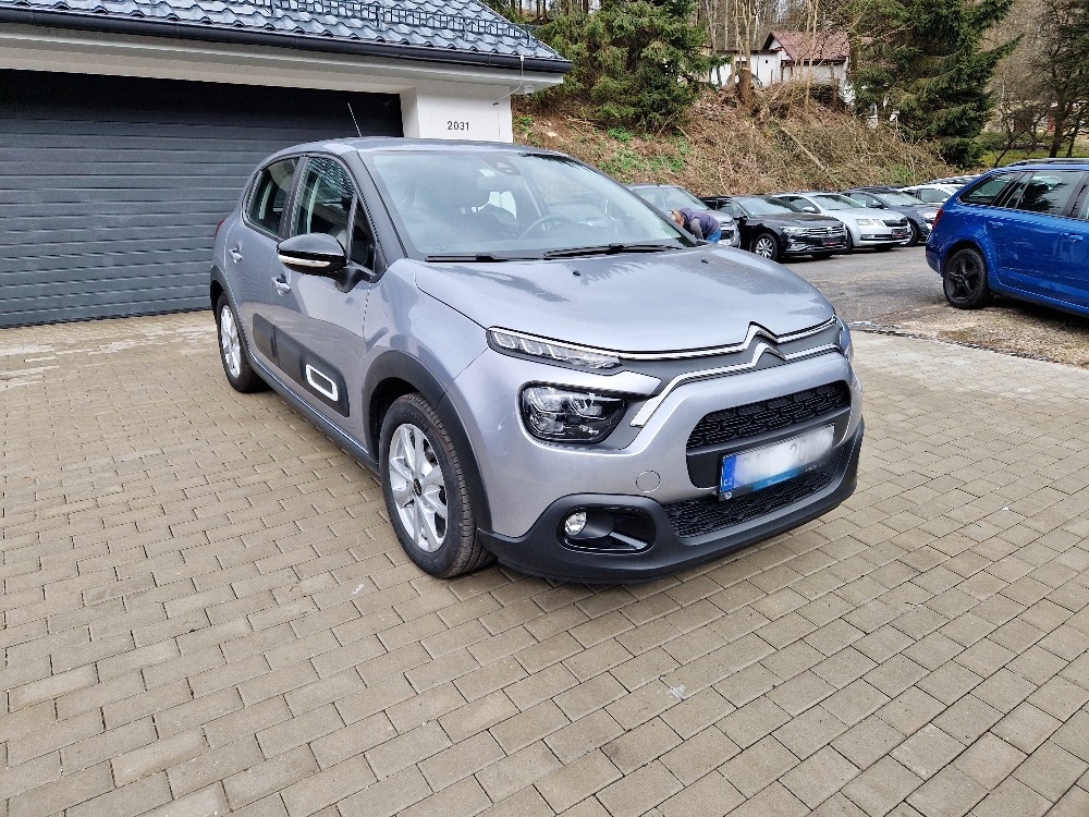 CITROEN C3, r.v. 2022, 38 tis. km, servisní kniha