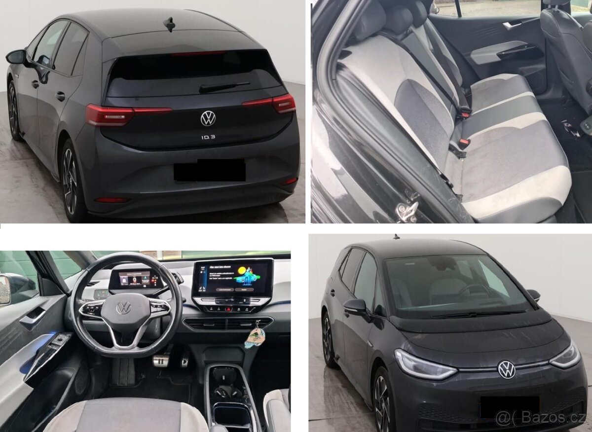 ID.3 Style Pro 58KWh 204ps Aut LED-Xen CarPlay Kůže AL12/21