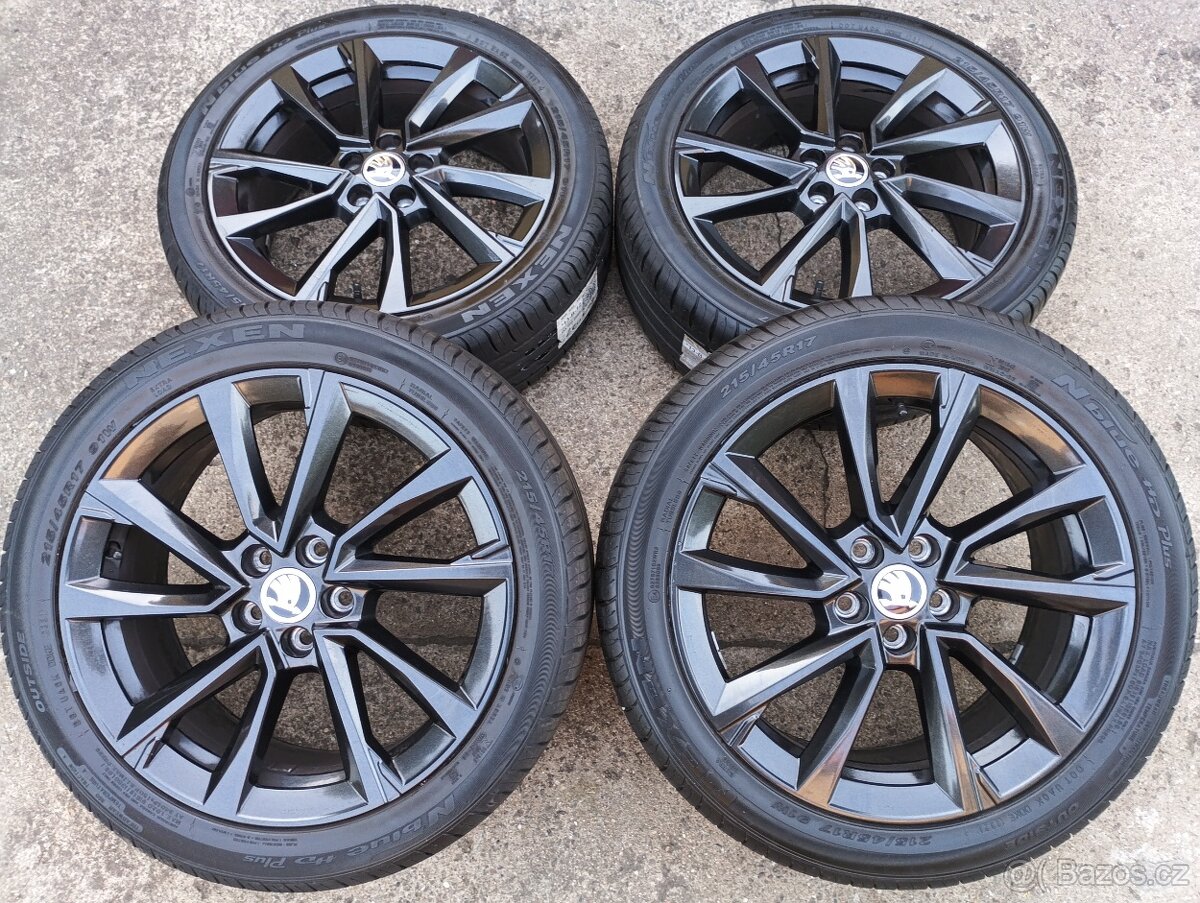 Originál sada disků Škoda Fabia IV 5x100 R17
