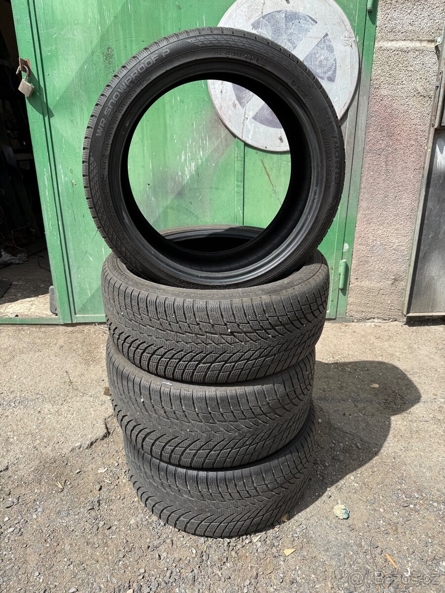 Prodám 4 x Zimní Pneu,245/40 19 a 275/35 19