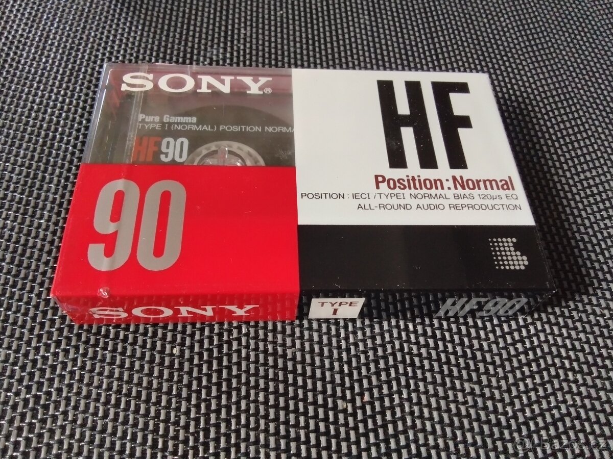 AUDIO KAZETA SONY 90 HF