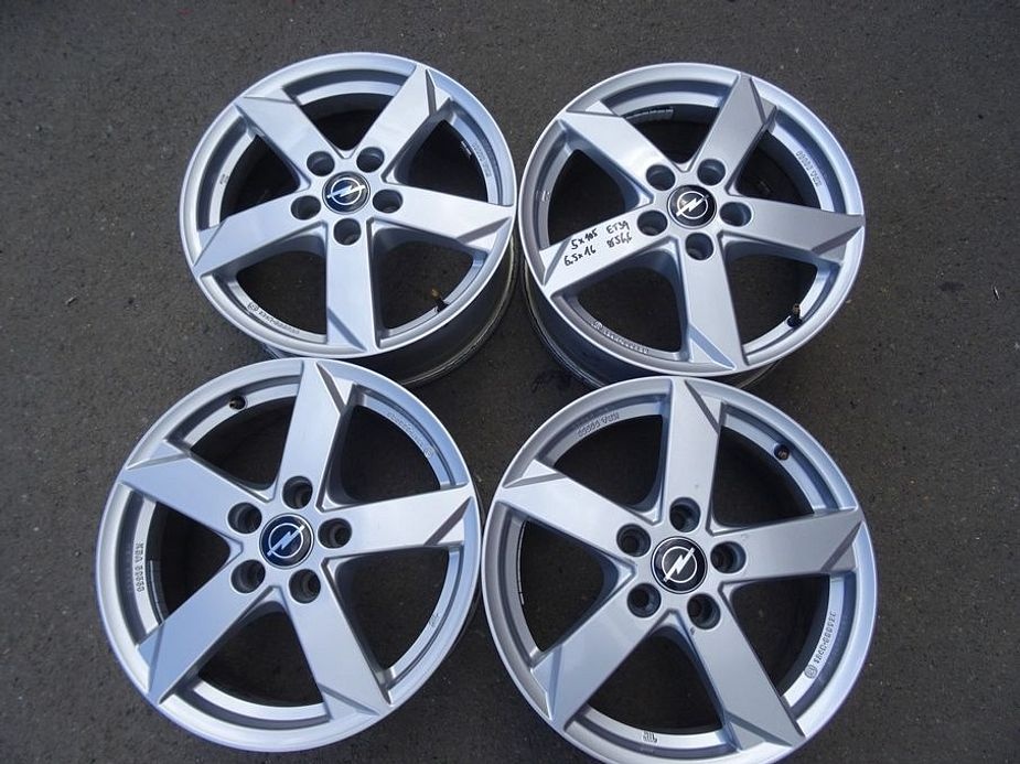 Alu disky na Opel, 16", 5x105, ET 39, šířka 6,5J