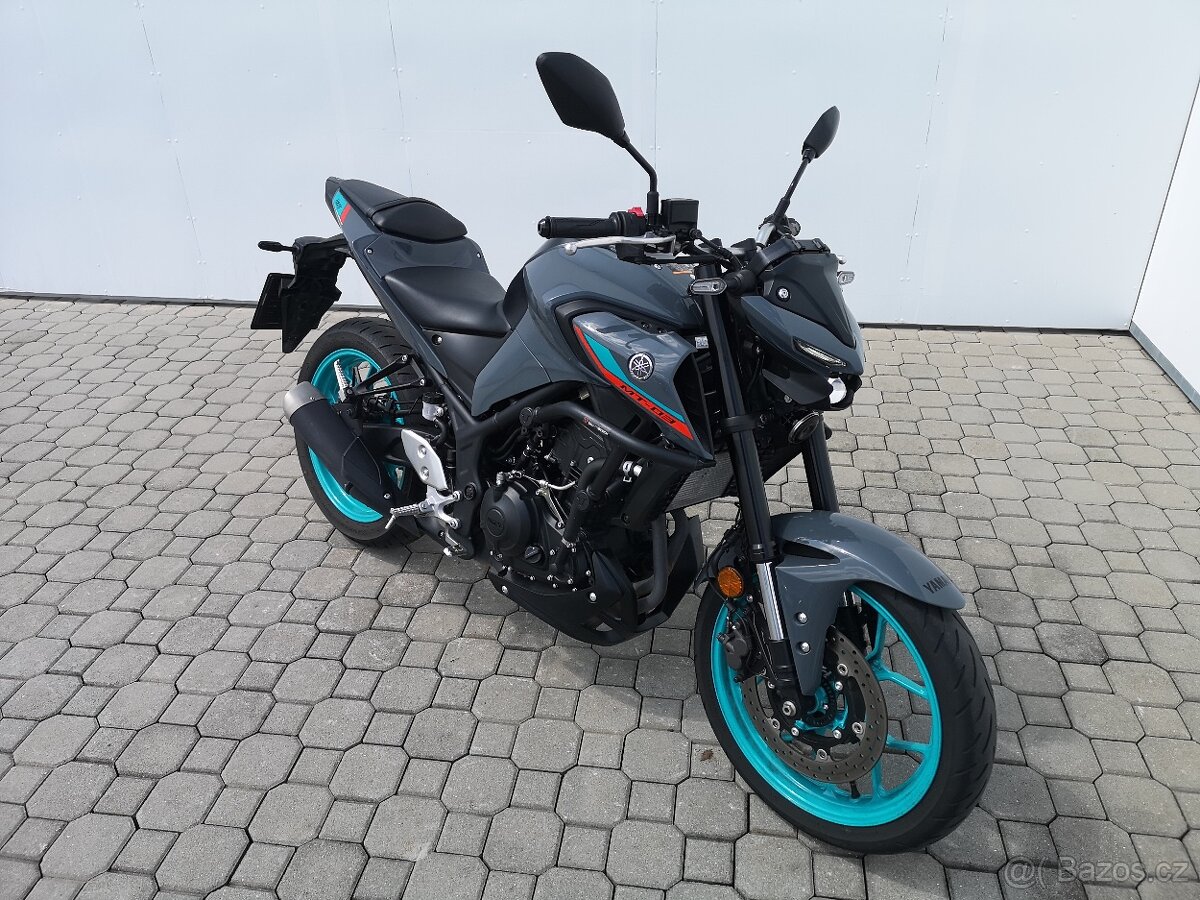Yamaha MT-03, r.v.2023, nová v ČR , 1.majitelka, 8.764 km