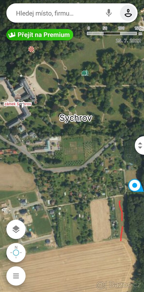 Pronájem zahrady