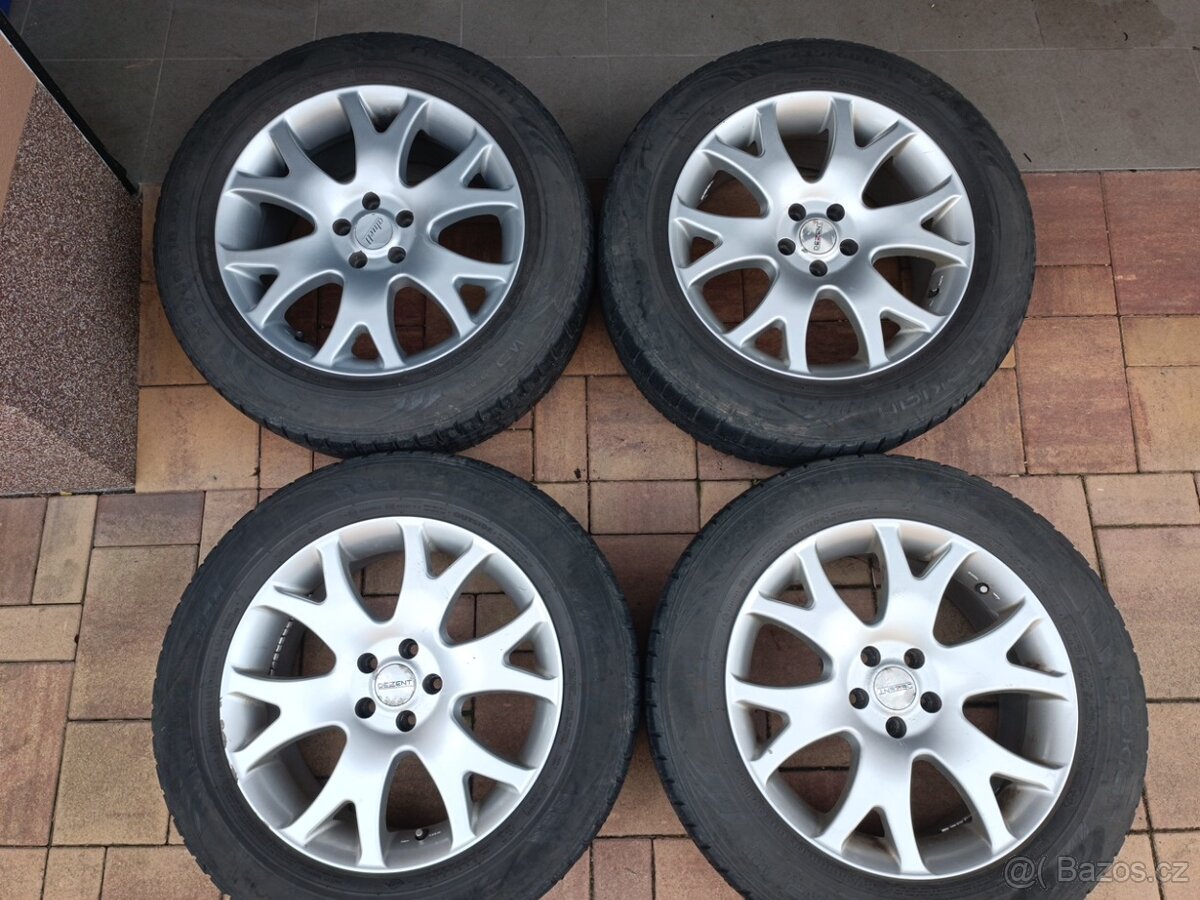 ALU ráfky rozteč 5x108 s pneu 4,5 mm 8JX18EH2+