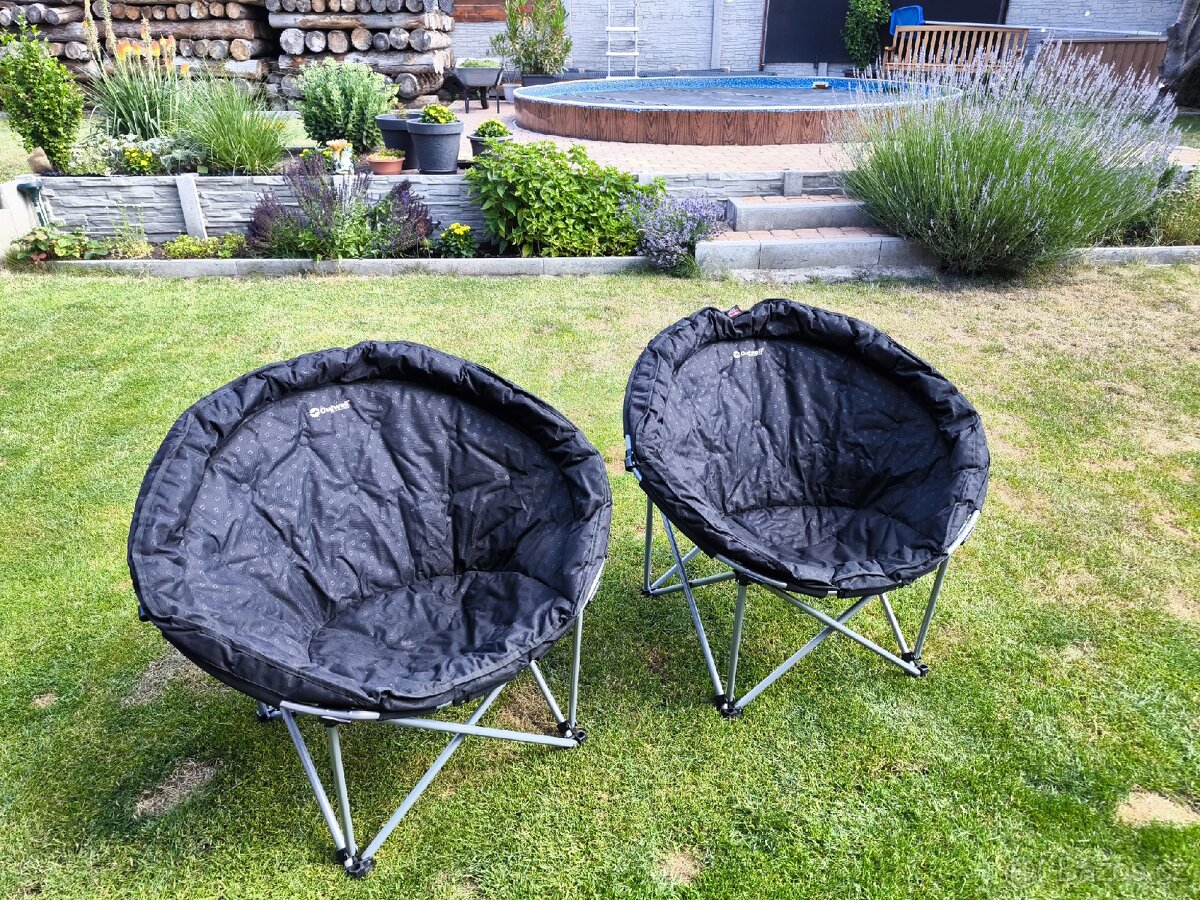 Prodám křesla Outwell Casilda XL – 2 kusy