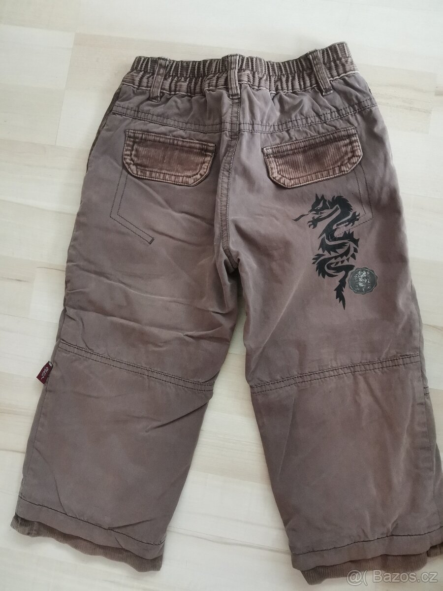 Kalhoty teplé dětské