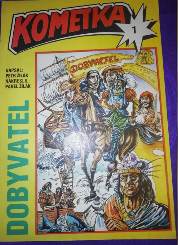 Komiks Kometka č. 1 Dobyvatel
