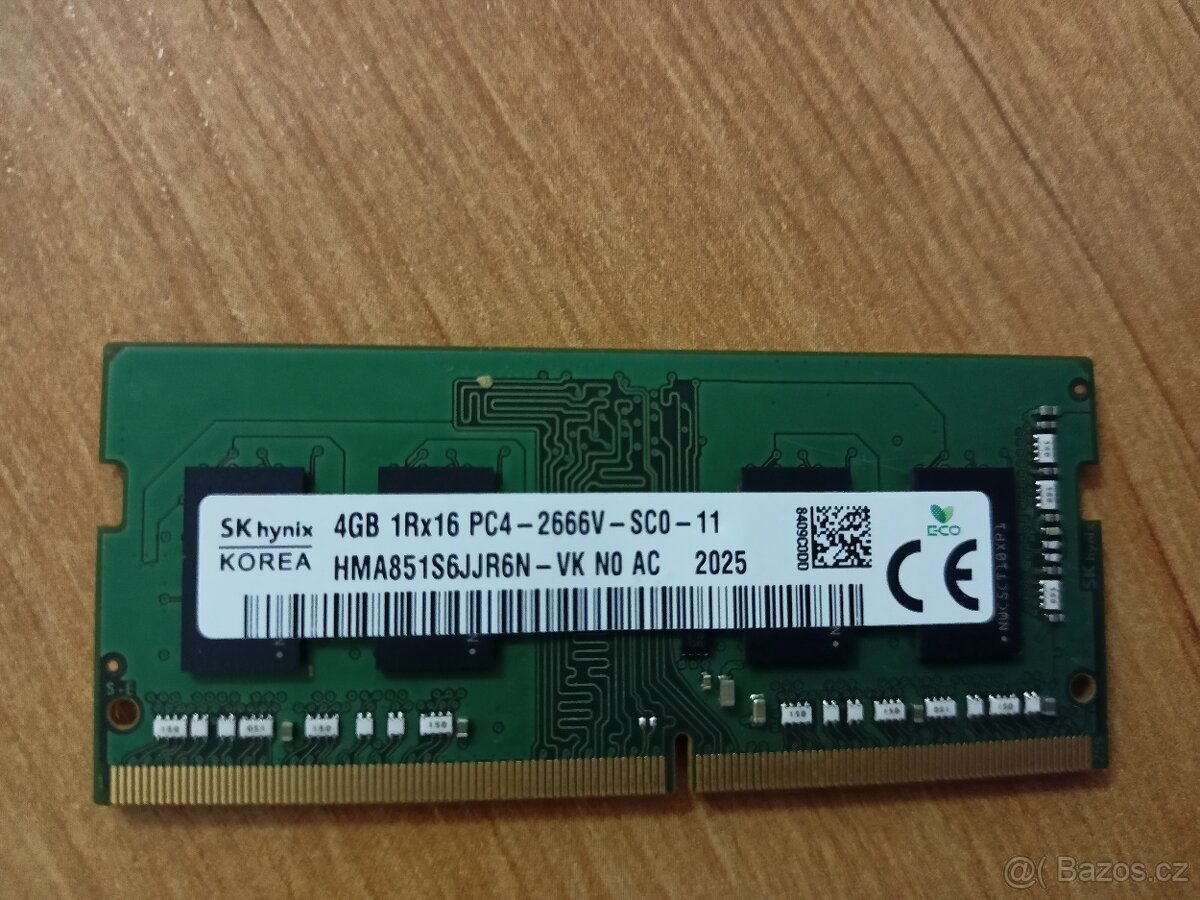 SODIM 4GB DDR4