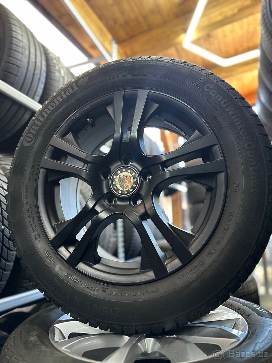 Alu kola 5x112 r17 s pneu (plat17)